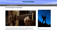 Desktop Screenshot of bonniermusic.fi
