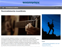 Tablet Screenshot of bonniermusic.fi